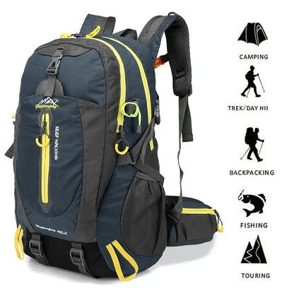 40L Outdoor Camping Backpack Survivalist Essentials Survivalist Essentials