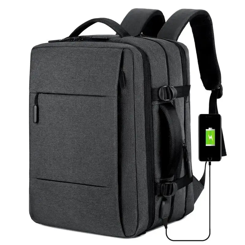 Expandable USB Travel Backpack Survivalist Essentials Survivalist Essentials
