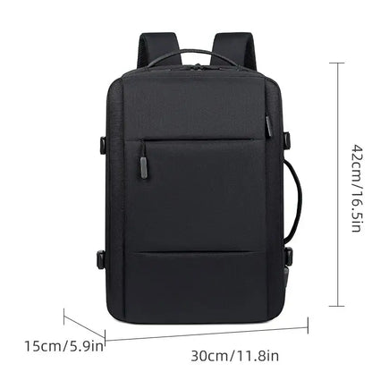 Expandable USB Travel Backpack Survivalist Essentials Survivalist Essentials
