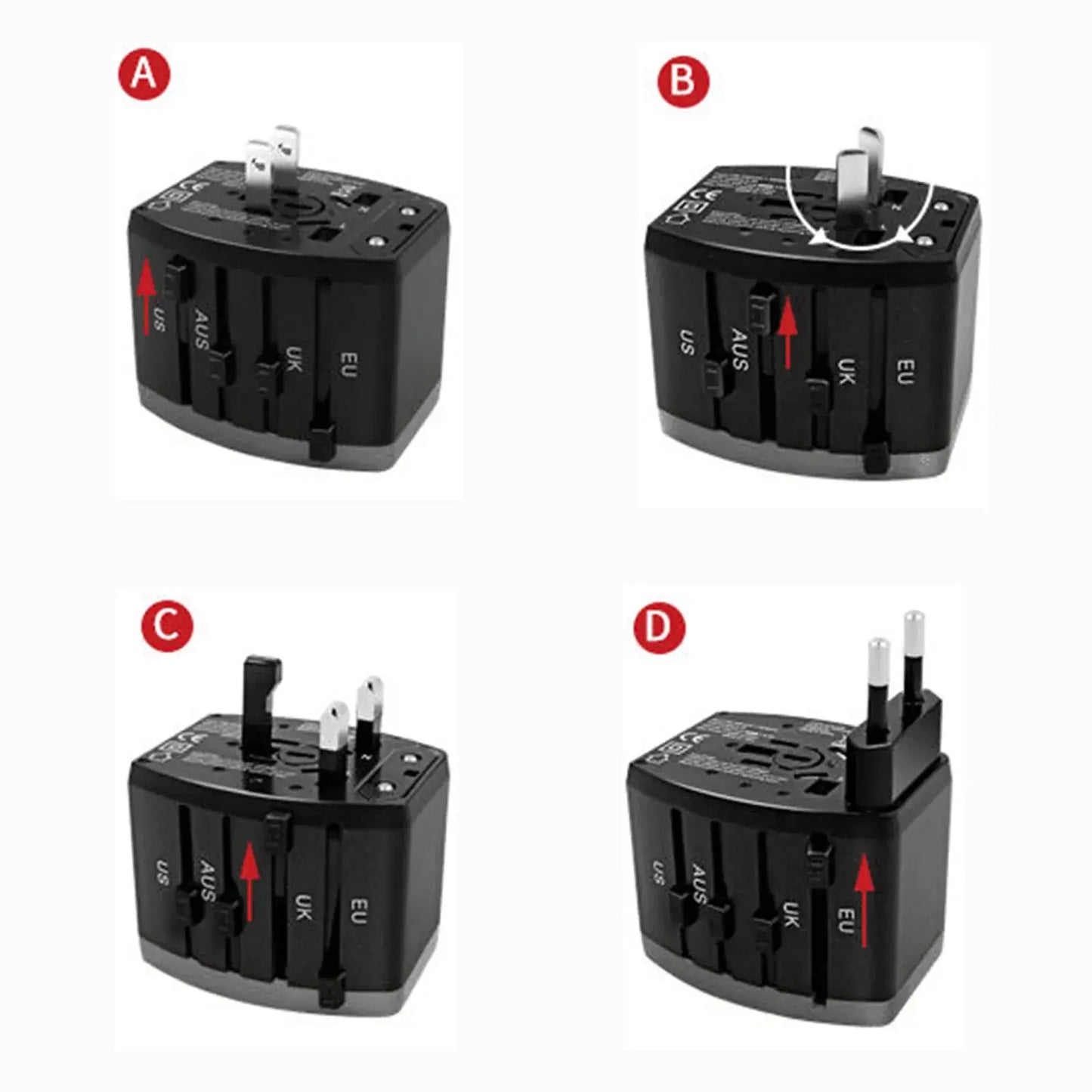 Universal Travel Adapter Survivalist Essentials Survivalist Essentials