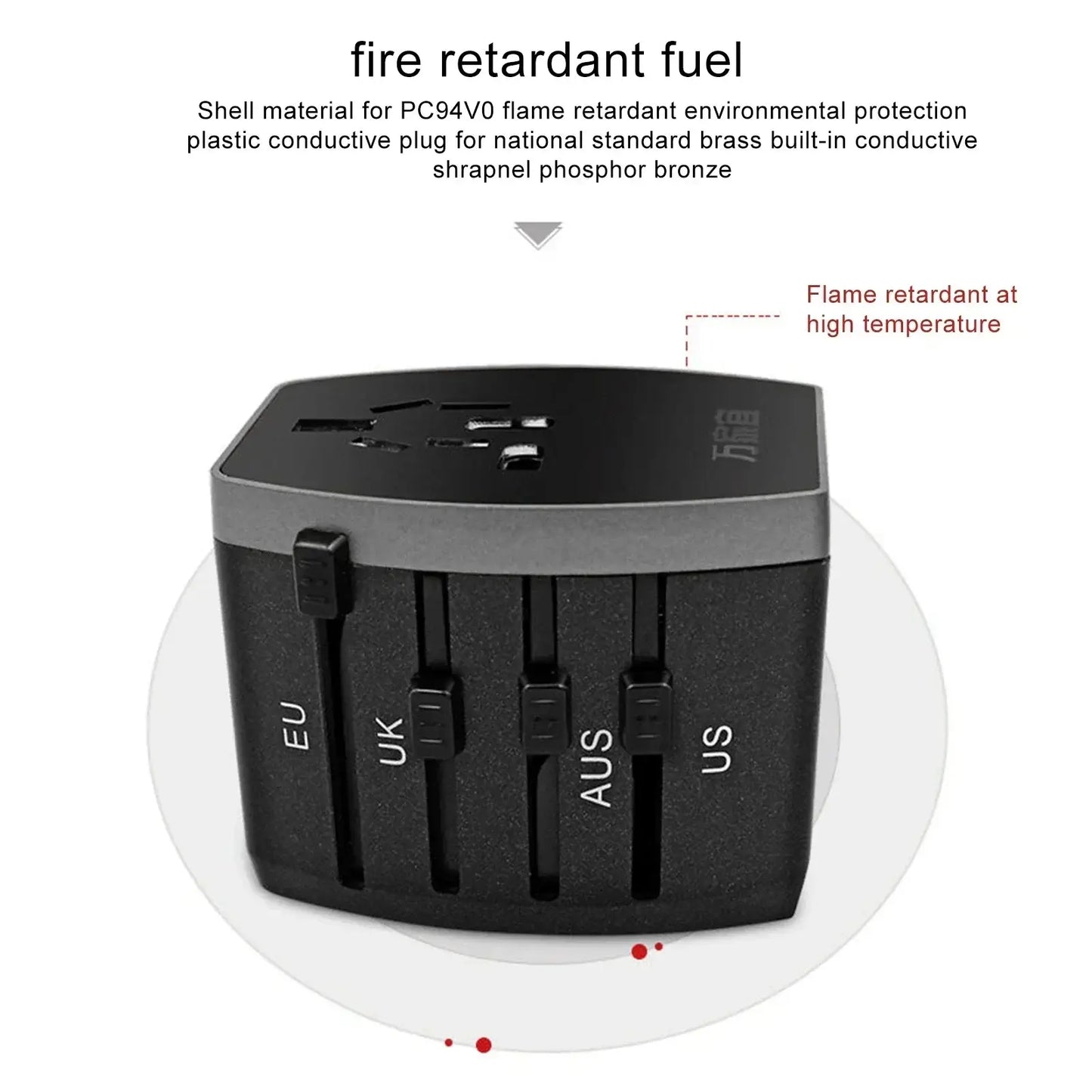 Universal Travel Adapter Survivalist Essentials Survivalist Essentials