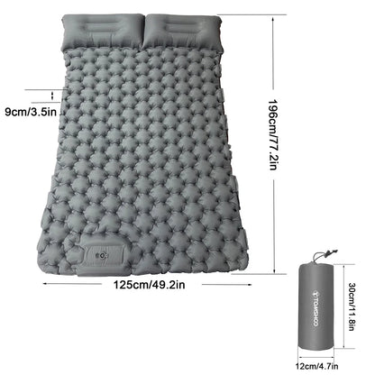 Double Inflatable Camping Mattress